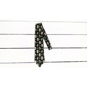 Vintage Ferrell Reed Collectibles hand made silk Shamrock St Patrick's Day tie